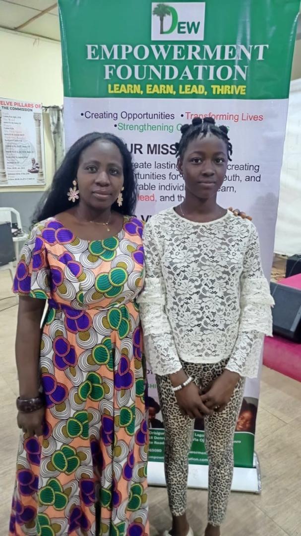 A first-cohort mother-and-daughter pair at the programme venue